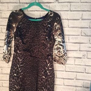 Animal print dress NWT